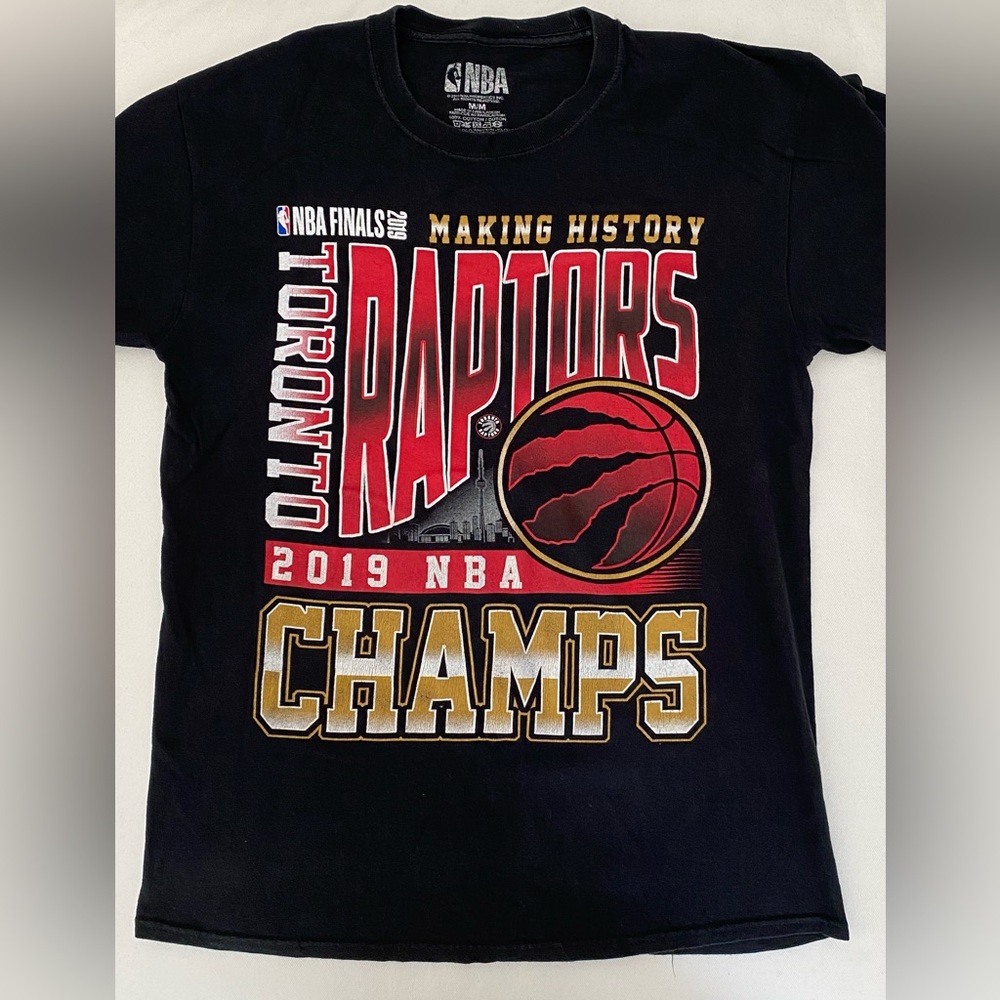TORONTO RAPTORS 2019 NBA CHAMPION TEE - OFFICIAL NBA - Picture 1 of 1
